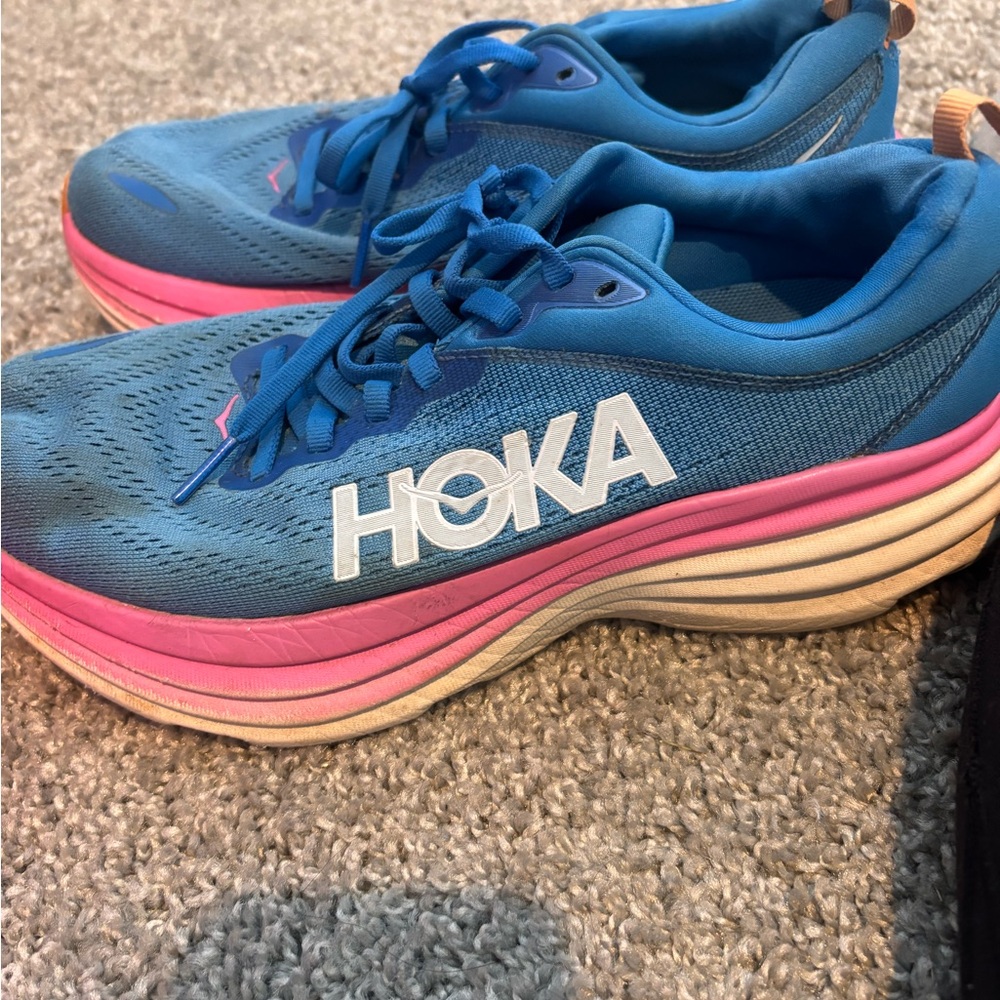 HOKA BONDI 7.5- MINOR STAINS